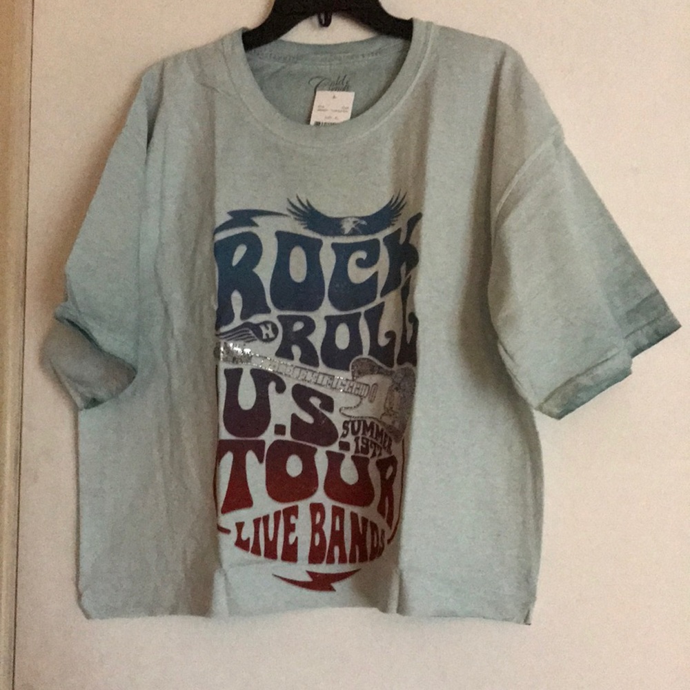 NEW Graphic festival hippie Rock n Roll T-shirt - Picture 8 of 8